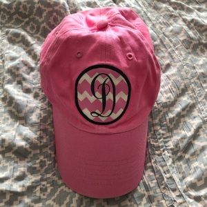 Initial “D” baseball hat